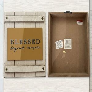 Blessed Beyond Measure Wall Decor